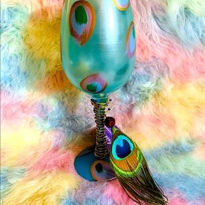 Lolita Ostentatious/Peacock wine glass